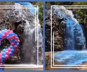 MPMT aciona na Justia responsvel por despejar corante azul em cachoeira
