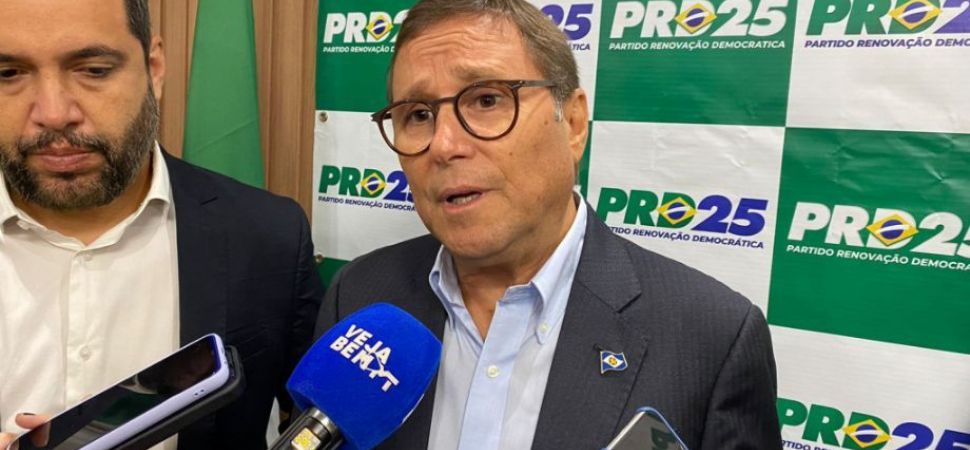 Sem chapa de vereador, Botelho espera que PRD contribua com fundo partidrio e tempo de TV
