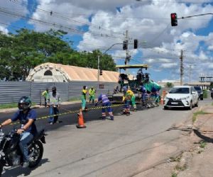 <Font color=Orange> Vdeo </font color> | Prefeitura de Cuiab inicia obra de recapeamento em trecho da Avenida do CPA