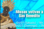 Missa de So Benedito: acompanhe a celebrao ao vivo pelo Playagora
