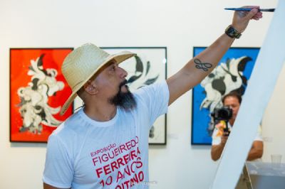 ltimos dias para visitar a exposio do artista plstico Adriano Ferreira