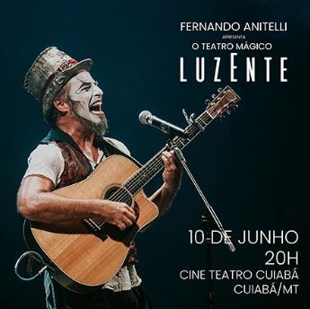 Fernando Anitelli de 'O Teatro Mgico' se apresenta nesta sexta no Cine Teatro