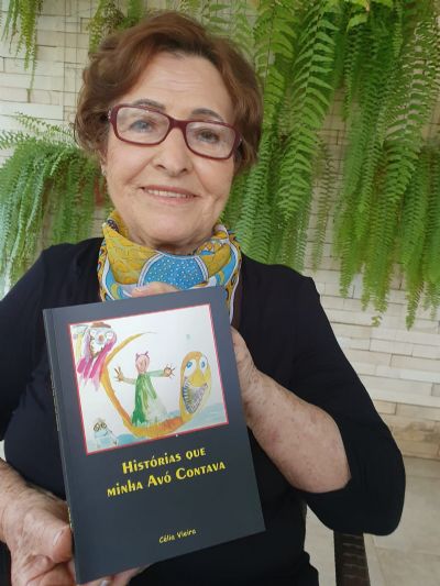 Escritora de 80 anos lana livro infantil de causos que ouvia da av