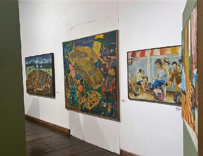 Exposio  Flor da Pele rene obras de artistas negros de Mato Grosso