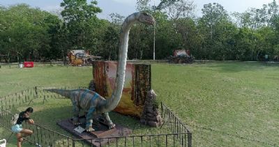 Vale dos Dinossauros se muda para Cuiab e comea nesta sexta