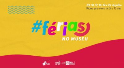 Evento 'Frias no Museu' prev oficinas de artes gratuitas para crianas no Museu de Arte Sacra