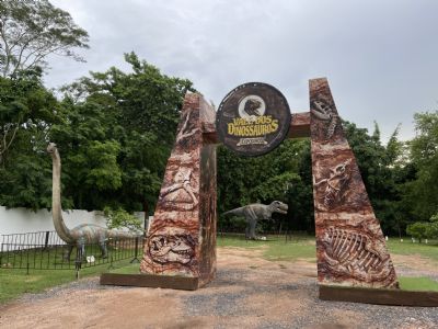 Exposio Vale dos Dinossauros  prorrogada em Cuiab at maro