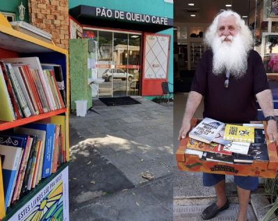 Biblioteca de Rua: projeto disponibiliza livros gratuitos durante pandemia