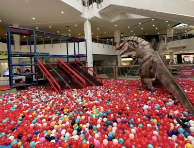 Jurassic Magic Show  a nova atrao para as crianas de shopping na Capital