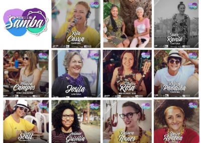 Projeto Mulheres na Roda de Samba d visibilidade a cantoras e musicistas de Cuiab