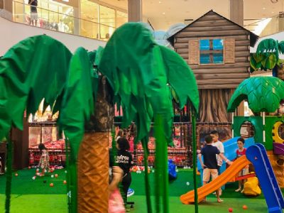 Selva Mágica é a mais nova atração infantil no Shopping Estação