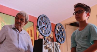 Curta sobre projecionista do cinema de rua de Cuiab  atrao de mostra em MG