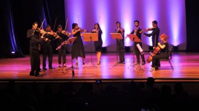 Violonistas de programa da UFMT participam de evento internacional de msica