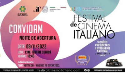 Cine Teatro exibe o filme Nostalgia na abertura da 17 edio do Festival de Cinema Italiano