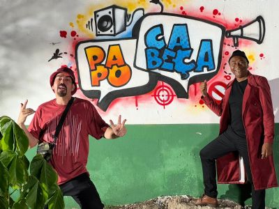 Fotos | Nico e Lau gravam clipe sobre a dengue no estilo rap
