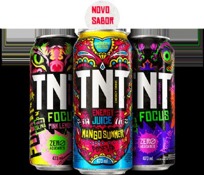 TNT Energy Drink lana energtico com sabor de manga