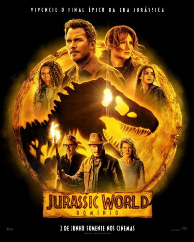 Jurassic World: Domnio estreia nos cinemas de Cuiab com clima de nostalgia