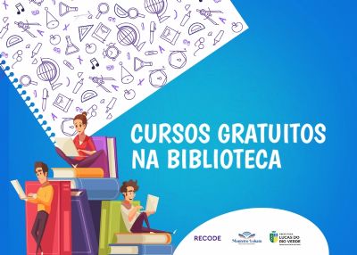 Cursos gratuitos so oferecidos pela Biblioteca Monteiro Lobato e Recode