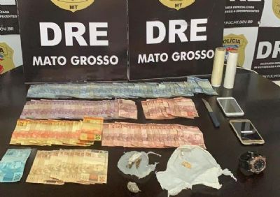 Polcia Civil prende traficantes com drogas e R$ 1,5 mil em boca de fumo