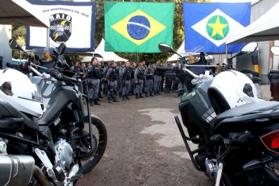 Operao intensifica policiamento com motocicletas na regio metropolitana
