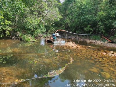 Batalho Ambiental prende homem e fecha garimpo ilegal em Mato Grosso