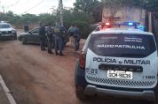 Policiais e bandidos trocam tiros em plena avenida movimentada em Cuiab- vdeo