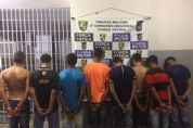 Grupo  preso por assalto violento em chcara de Rondonpolis