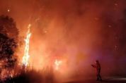 Bombeiros danam na chuva aps semanas de fortes incndios na Austrlia