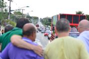 Protesto contra o prefeito rene cerca de 2 mil cuiabanos
