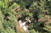 Avio roubado em aeroporto de Matup  encontrado destrudo em regio de mata; veja fotos