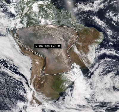 Parte da fumaa que cobre Cuiab tem origem fora de MT diz Climatempo