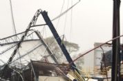 Porto de Paranagu tem operaes impactadas por fortes ventos; veja fotos e vdeos