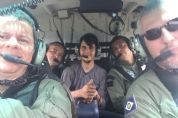Piloto  resgatado aps cair em regio de mata em Campo Novo do Parecis; veja