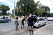Vdeo | Leiagora ajuda na entrega marmitas a moradores de rua nesta Sexta-Feira Santa