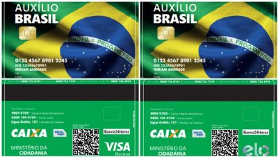 Novo carto do Auxlio Brasil traz funo dbito e mais segurana