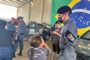 Cavalaria da PM promove festa para 200 crianas dos projetos sociais do batalho