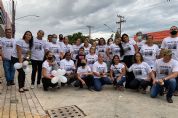 Vdeo | Carreata pede Justia aps assassinato de tcnica de enfermagem