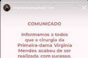 Virginia Mendes  operada em So Paulo