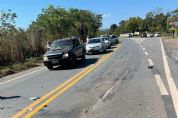 Fotos e Vdeo | Motociclista morre em grave acidente na estrada de Chapada