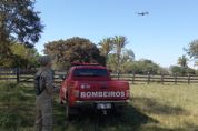 Vdeo | Bombeiros usam drones com cmera de calor na busca por morador desaparecido