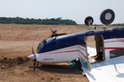 Vdeo | Avio que transportava 510 kg de cocana da Bolvia faz pouso em MT