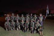 Guardas municipais se formam em curso de ces de guerra, da Marinha do Brasil