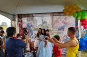 Fotos | Casa Solidria e Polcia Militar fazem festa para 2 mil crianas em Chapada dos Guimares