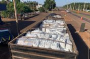 Vdeo e Fotos | PRF apreende contrabando de agrotxico avaliado em R$ 17 milhes