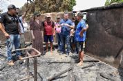 'No poderia deixar de vir atender meus irmos', declara primeira-dama de MT em aldeia atingida por fogo