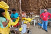 Indgenas participam de oficina da Empaer para fomentar a produo de mel no Vale do Araguaia