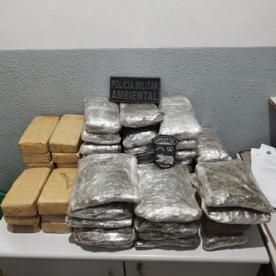 Batalho Ambiental prende homem com 34 quilos de drogas em Nova Olmpia