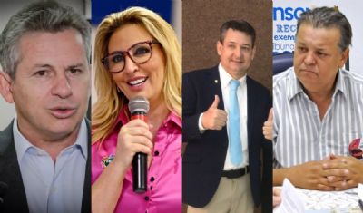 Quatro candidatos disputam o governo e eleio deve ser polarizada entre Mauro e Mrcia