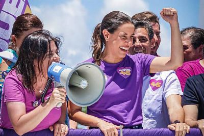 Raquel Lyra  eleita governadora pelo estado de Pernambuco