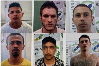 Foras de segurana realizam buscas por seis detentos que fugiram de penitenciria em VG